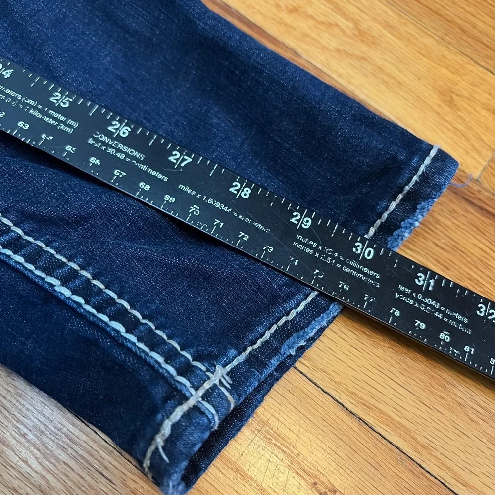 Silver Jeans Co Suki Mid Straight Jeans Womens 26x30 Dark Wash Stretch Denim - Picture 8 of 9